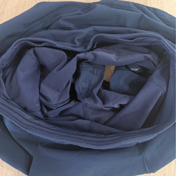 Lululemon Pace Rival Mid-Rise Tennis Skirt Pockets Navy Blue Size 6 - Picture 10 of 11